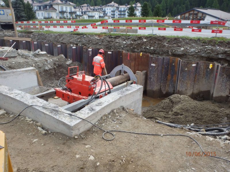01 Ueberbauung Werkhofareal Stmoritz Horizontalbohrung
