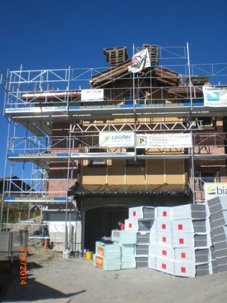 02 Ferienhaus I Brigels Baustand