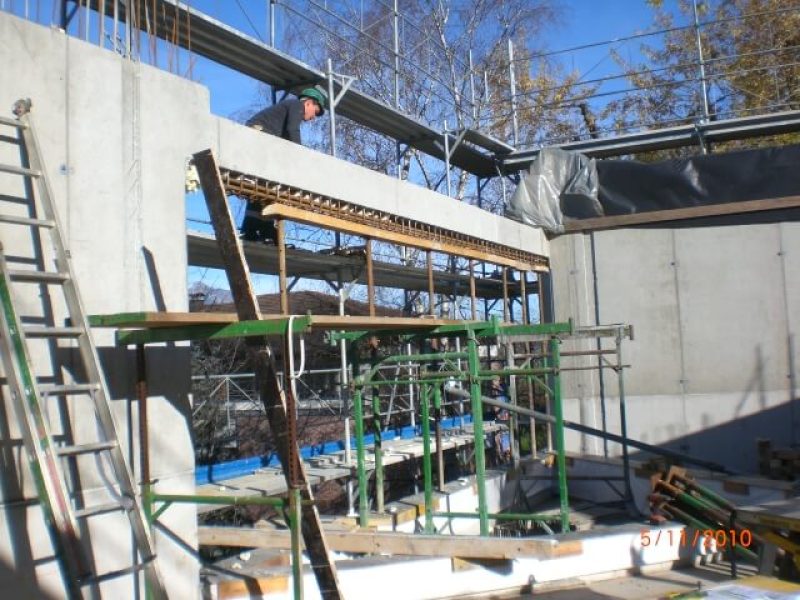 02 Villa Schaan Baustand Fassade