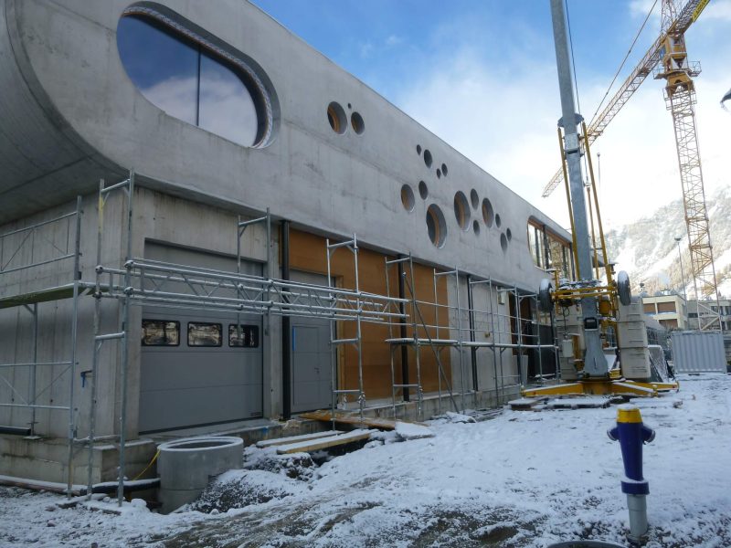 05 Neubau Sportarena Promulins Baustand
