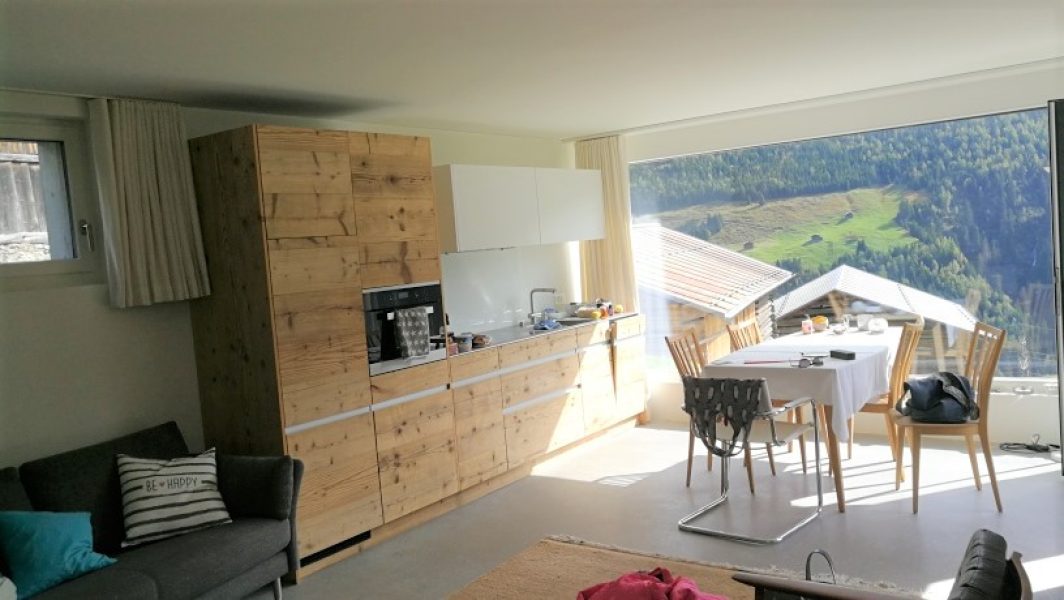 06 Stallumbau Mompe Tujetsch Kueche Essen UG