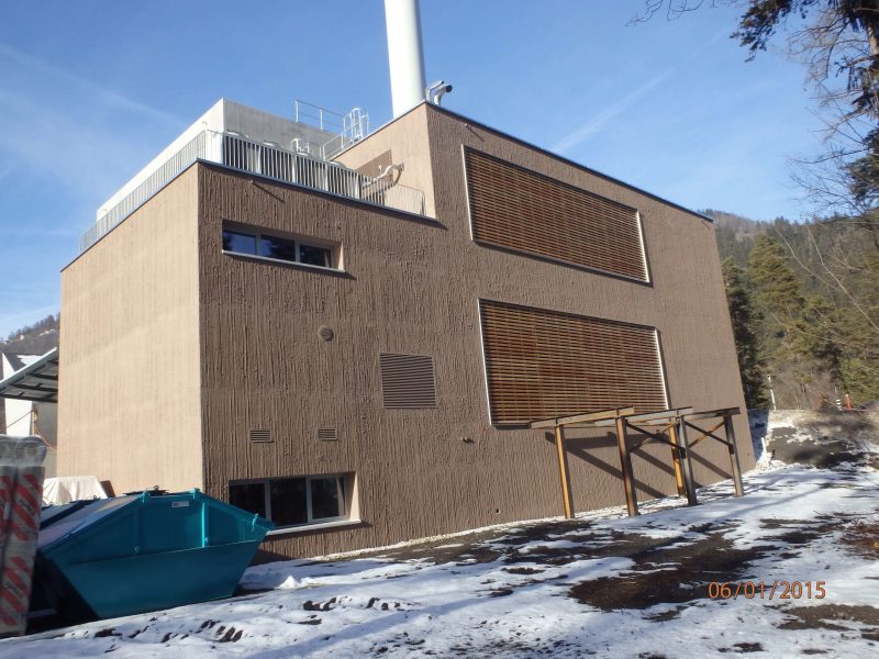 08 Holzheizkraftwerk EWZ Ilanz Aussenfastfertig
